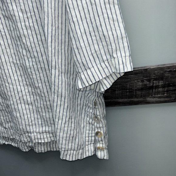 Sigrid Olsen size 100% linen women’s top size 1x - Picture 5 of 7